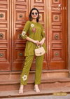 Tulip Vol 3 By Wooglee Rayon Slub Printed Surat Co Ord Set Wholesale Market
